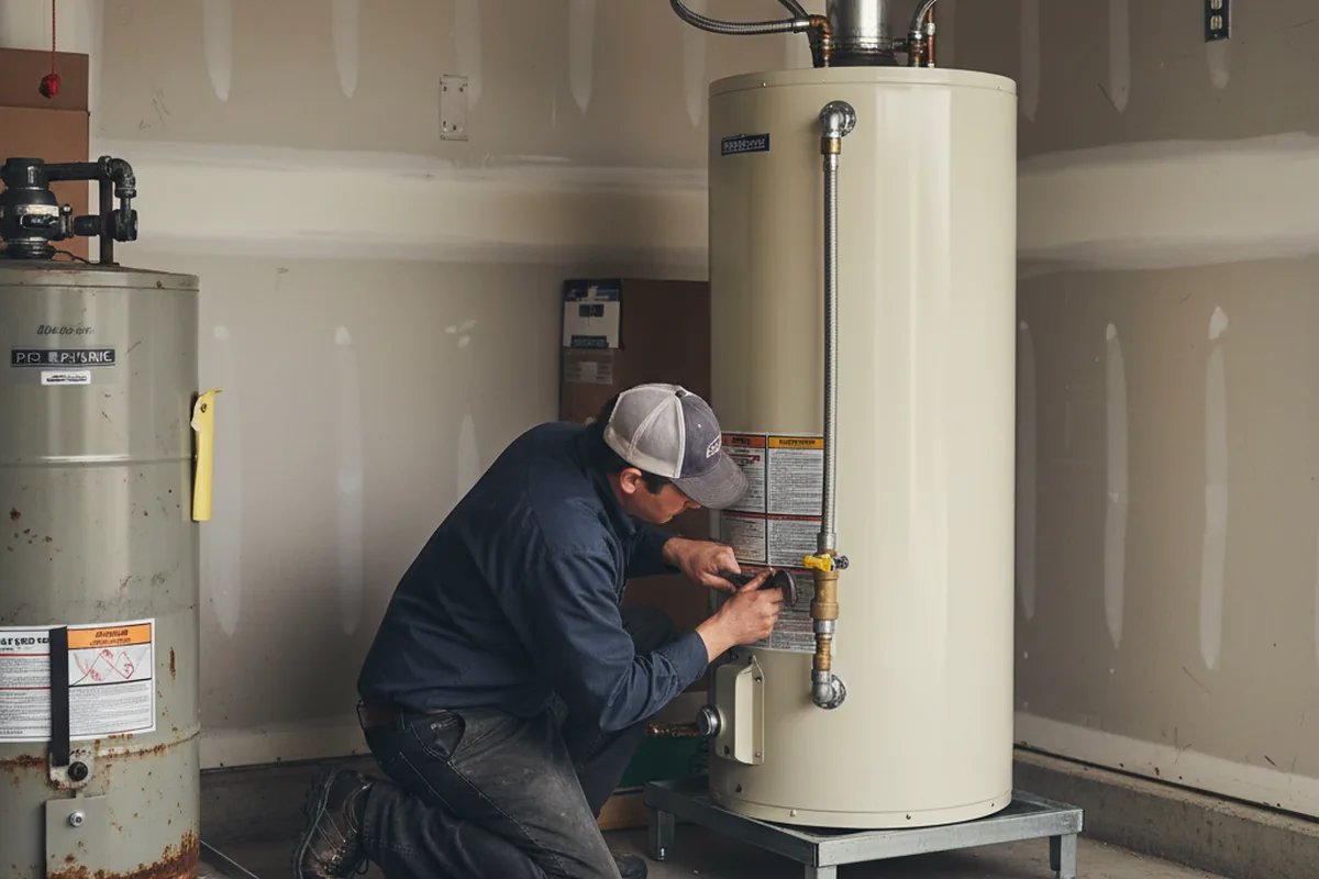 Water heater and shutoff valve replacement in Fort Klamath